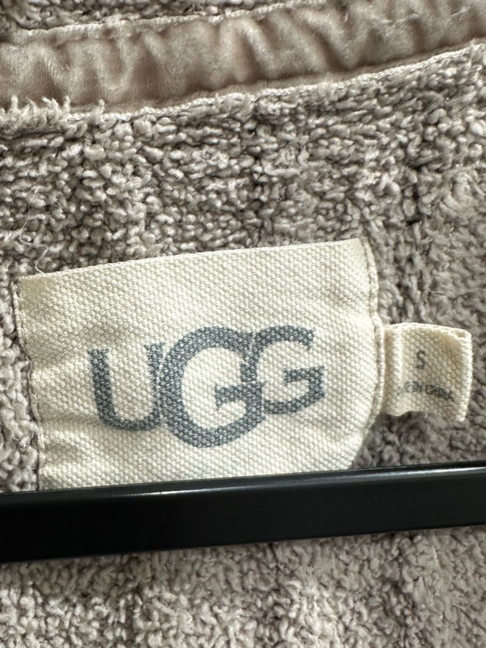 Taupe UGG Plush Sherpa Rope